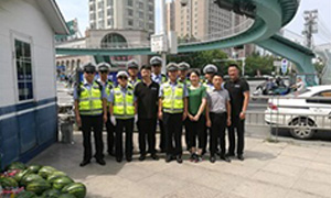 居然所見(jiàn)，皆有溫度——安徽分公司淮南店慰問(wèn)一線交警 